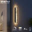 Satin 4cm H Outdoor Bulkhead Light