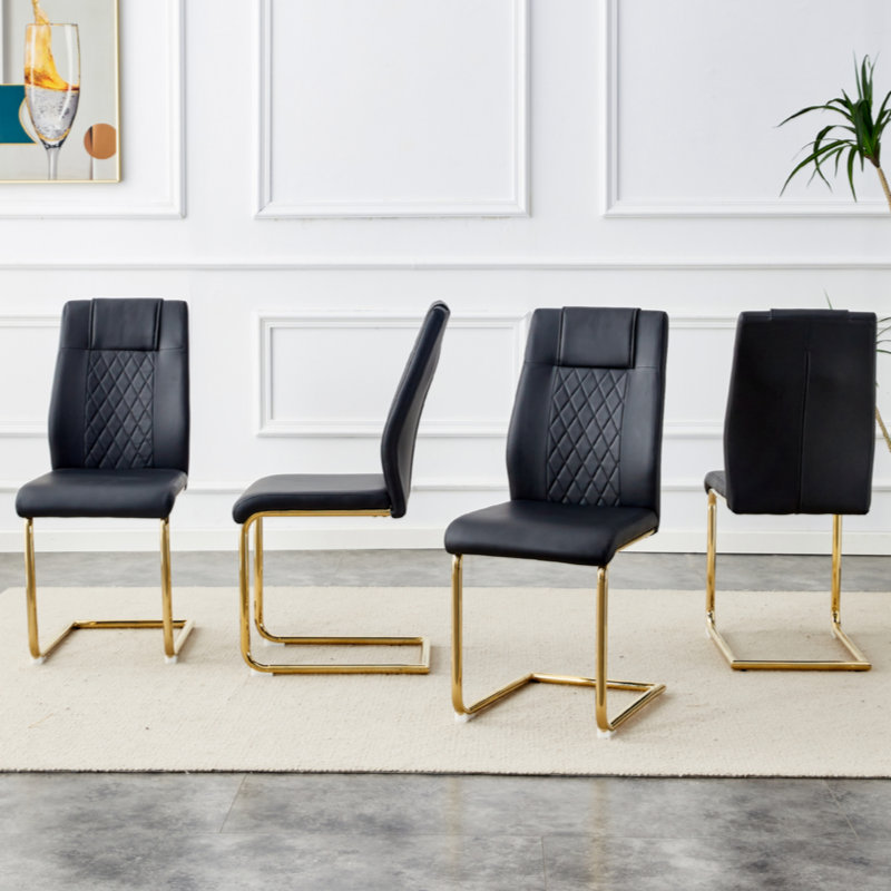 Avallon Conference Chair, Black