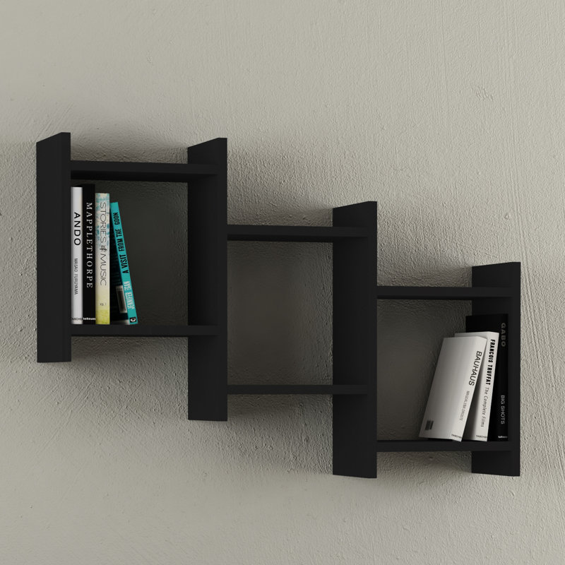 Musson 6 Piece Cube Shelf, Anthracite