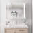36 " W X 50 " H Surface Frameless Medicine Cabinet