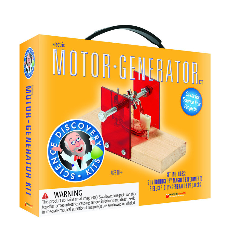 Outil d’apprentissage pour moteur/générateur science set