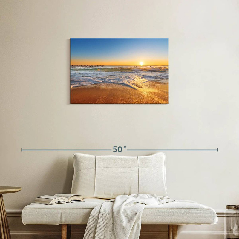 Gillard Atlantic Ocean Beach, 20" H x 30" W