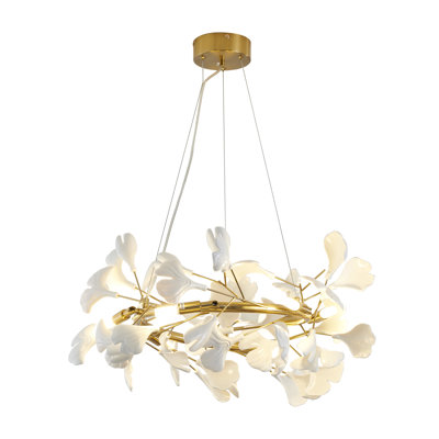 Lustre floral à 6 lumières Kidata