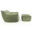 Fauteuil à billes en velours côtelé-736020618