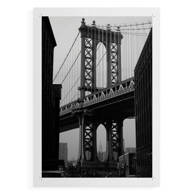 Traversée de New York - impression sur toile seulement - non encadrée