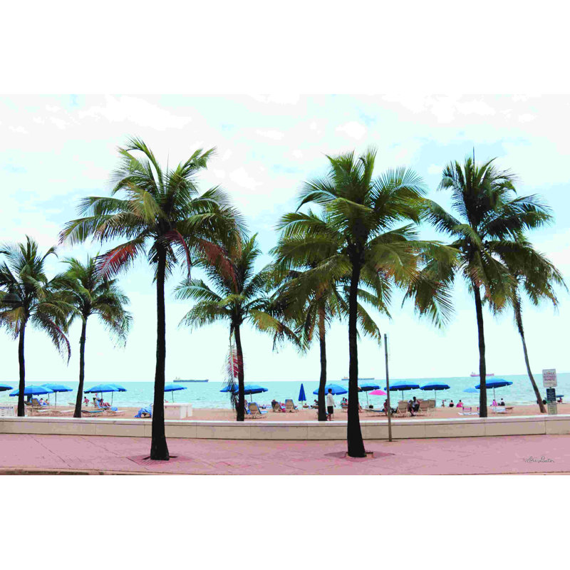 Florida Palms, H 8 po x l 12 po