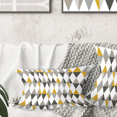 Coussin Diamond Mid-Century