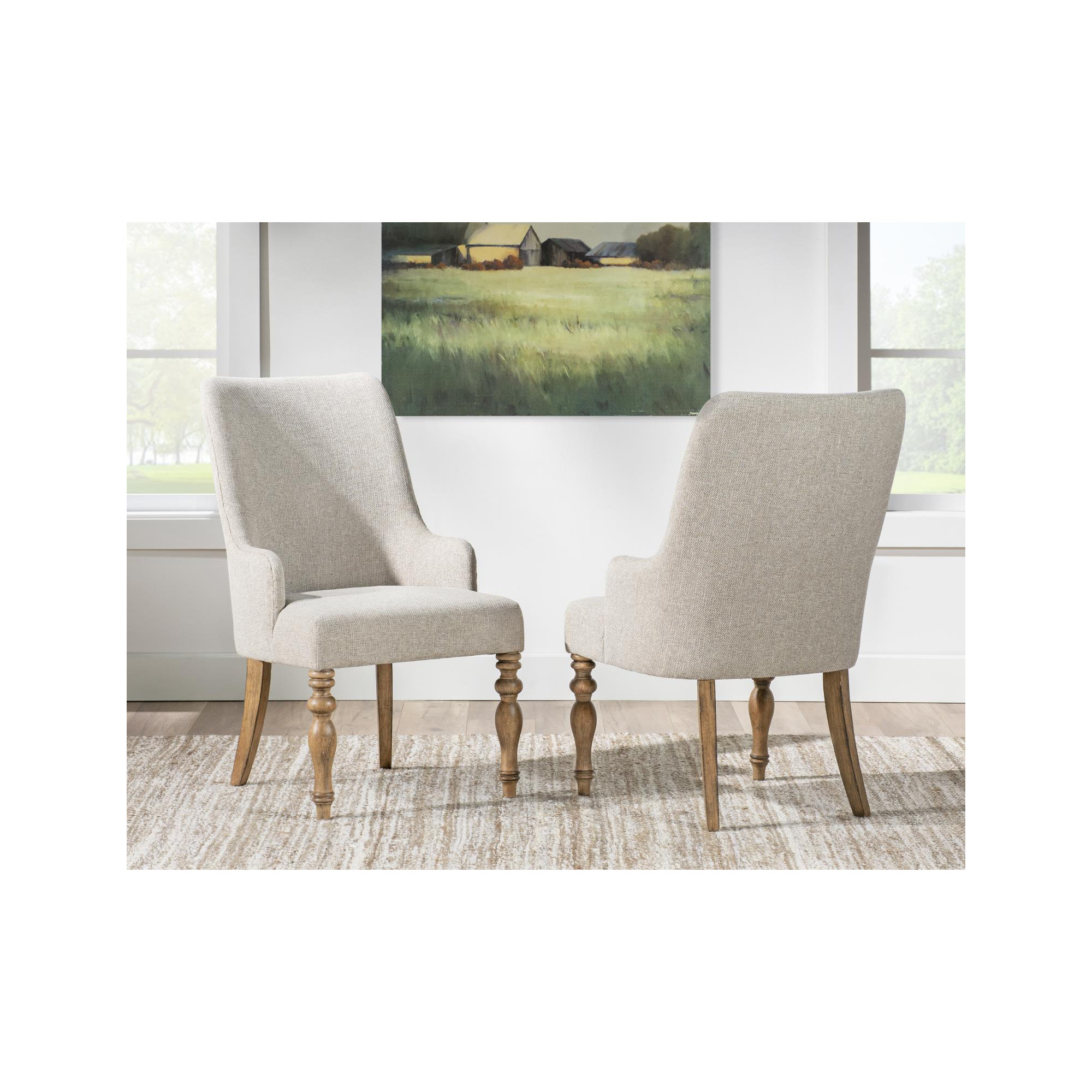 Country Living Upholstered Arm Chair