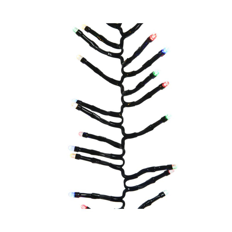 LED String Lights, 5.6" H x 5.6" W x 2.5" D, Multicolored
