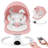 Portable Baby Swings, Baby Bouncer,baby Swings With Music Speaker, Seat With 3 Adjustment Modes, 10 Soothing Lullabies, 5 Speed Settings, Dual Power Option Remote Control,baby Bouncer,baby Cradle, Baby Needs-1611341392