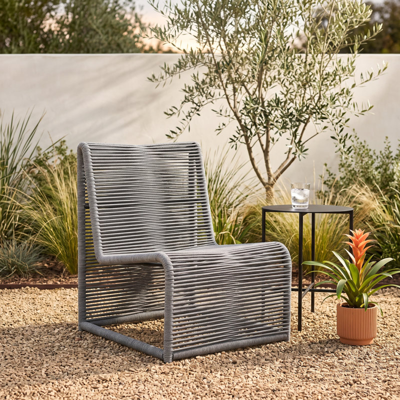 Willoughby Zelie Armless Patio Chair