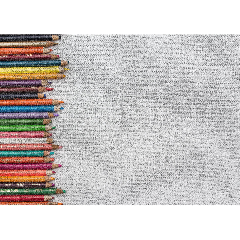 Tapis gris Writing Essentials, Rectangle 2 pi x 4 pi