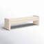 Geordi 70" Boucle Dining Bench-1444240066