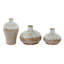 Ensemble de 3 vases de table Jan