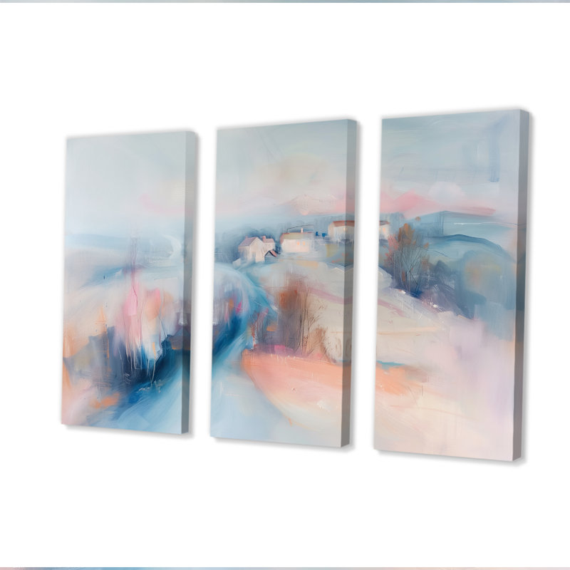 Ensemble de salon Wall Art, Toile tendue, H 28 po x l 36 po x P 1 po
