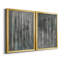 Birch Forest Abstracts I, toile encadrée de qualité supérieure - prête à être accrochée-763625489-763625501