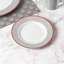 Waterside 24pc Graphite Grey Porcelain Dinner Set