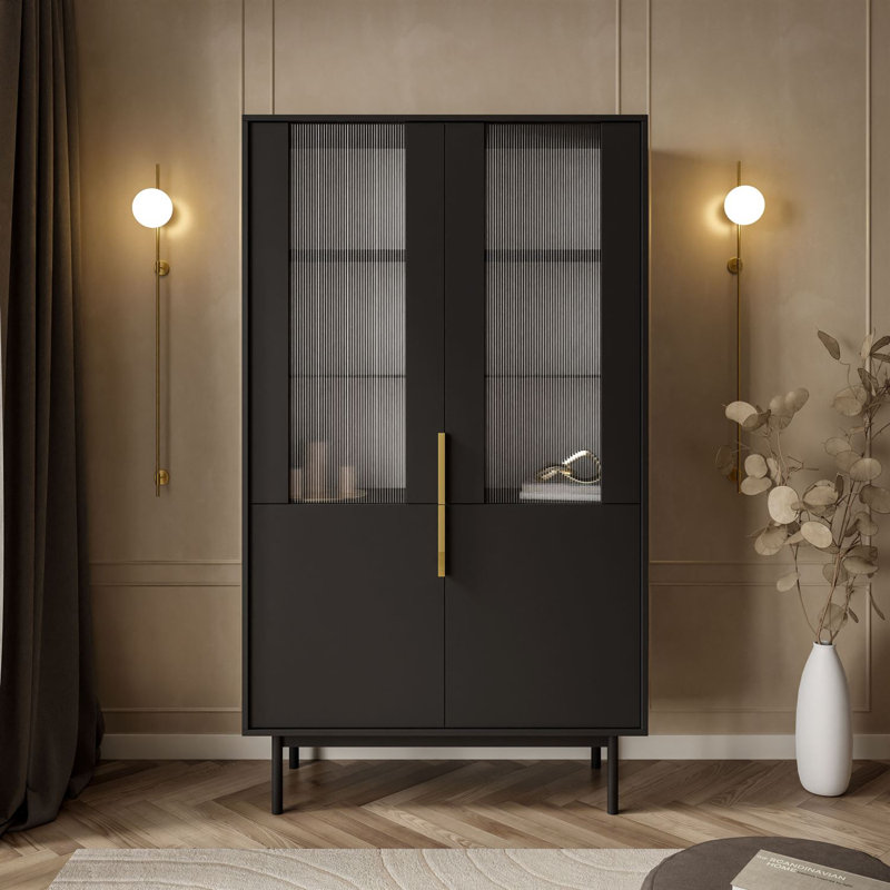 MIRACLE display cabinet, Black