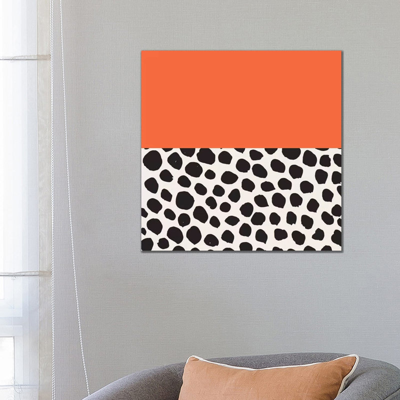 Abstract No. 3 Square by Blek Prints - Wrapped Canvas Painting, 66.04 cm H x 66.04 cm W x 3.175 cm D