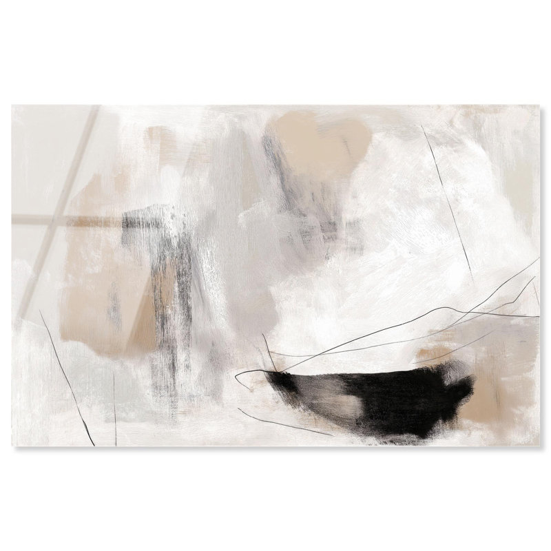 «Timeless Marks II», reproduction d'art acrylique sur toile par Art Remedy, H 10 po x l 15 po