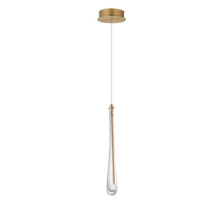 Mathea 1 - Light Teardrop Pendant