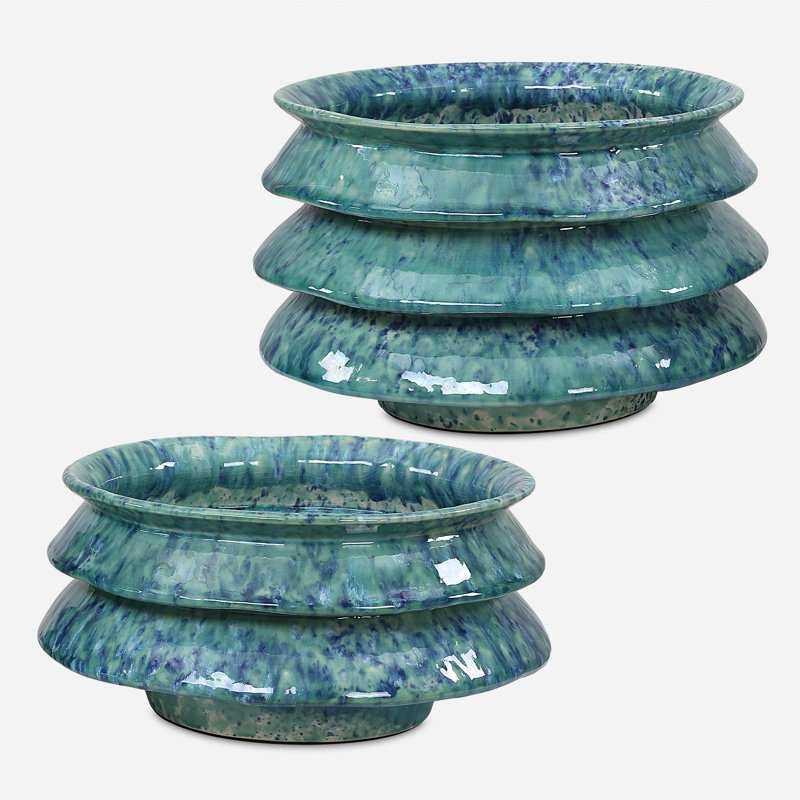 Salay Blue Green Bowls
