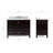 43" Single Bathroom Vanity Set-64627211