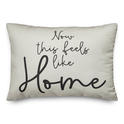 Housse de coussin rectangulaire d’extérieur Feels Like Home