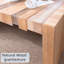 Table basse 48,2 pouces, table basse élégante