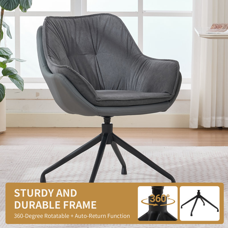 Foam Padding Office Chair, Grey