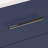 Aurilla 30 in. Single Sink Wallmount Bath Vanity with White Ceramic Countertop in Marine Blue with Left Side Shelf-2011596805