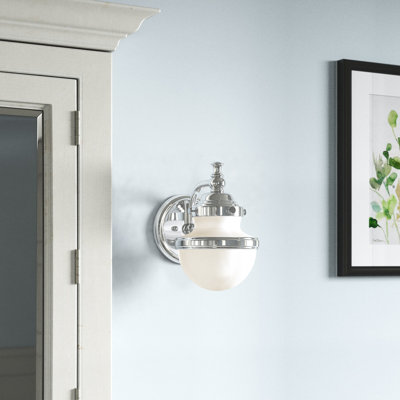 Aseret Steel Armed Sconce