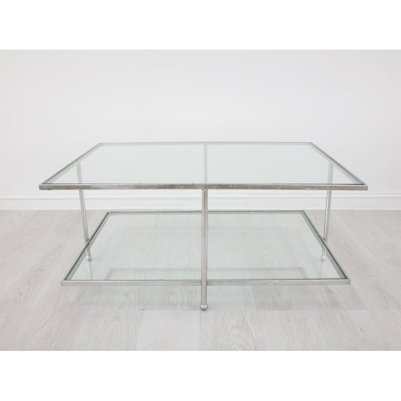 Romana Coffee Table, Silver