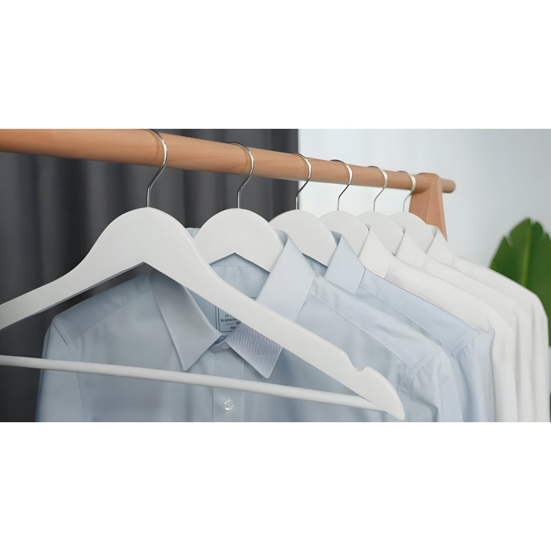 Cintres en bois antidérapants et durables, 20