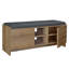 Banc de rangement pour chaussures 9 paires