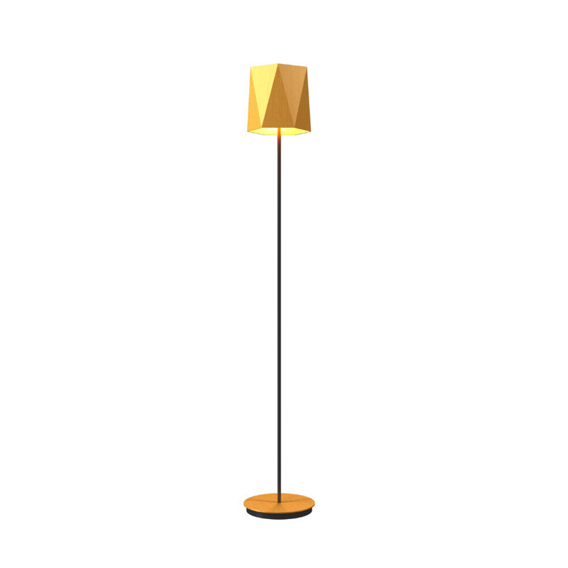 Facet Floor Lamp, Organic Gold, Organic Gold