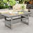Rectangular Outdoor Dining Table, 70.9" W, 32.7" D-1403327167