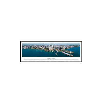 Impression panoramique de Chicago, Illinois, Lakeshore