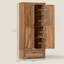 Armoire de cuisine, armoire avec tablettes réglables