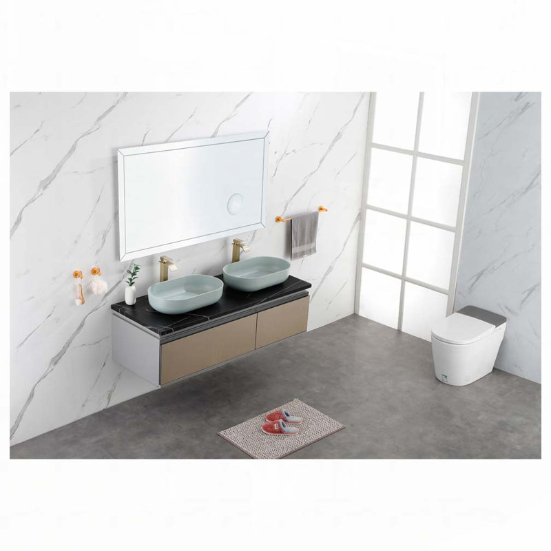 Oval 24"x14" Above Bathroom Vessel Sink, Blue