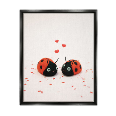 " Ladybugs Valentine's Hearts " by Lemon & Sugar