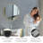 Metal Round Wall Mirror-167607939-167607938