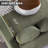 82.7" Upholstered Corduroy Sofa, 6 Piece No Assembly Required Sleeper Couch with Ottomans-376268997-386321054