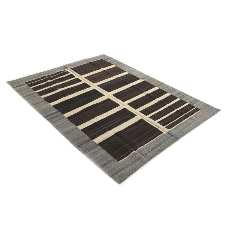 Orta Dark Brown Rug