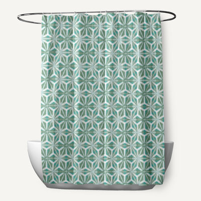 Viet Floral Shower Curtain