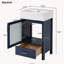 Meuble-lavabo de 50 cm avec lavabo en céramique et grand espace de rangement-1061414702