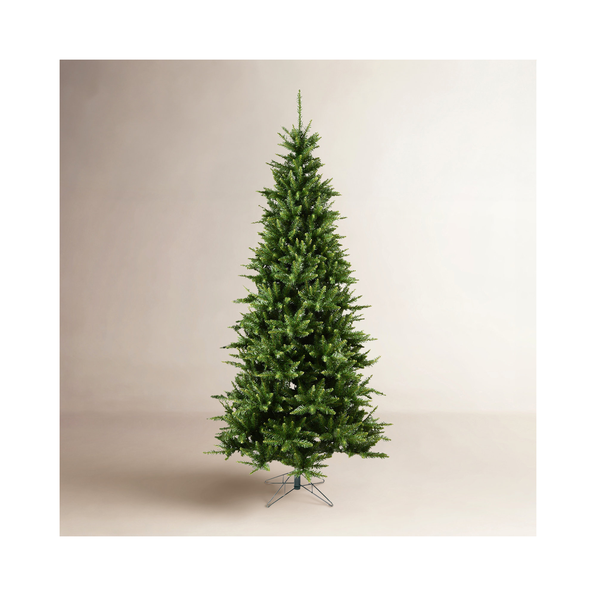 Peabody Fir Artificial Christmas Tree, 7.5'