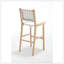 Chaise de bar en cuir Saddle