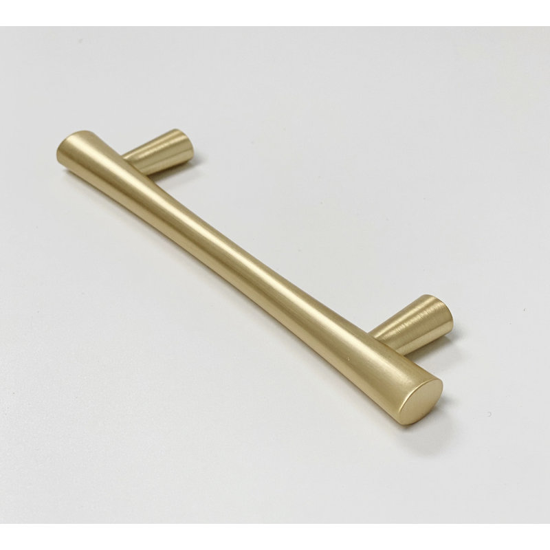 Satin Gold "Century" 3-3/4" Centers Cabinet Handle