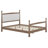Platform Bed Frame, Solid Wood Bed Frame With Upholstered Headboard In Boucle And Slats Support, No Box Spring Needed-1028924094-1028924088